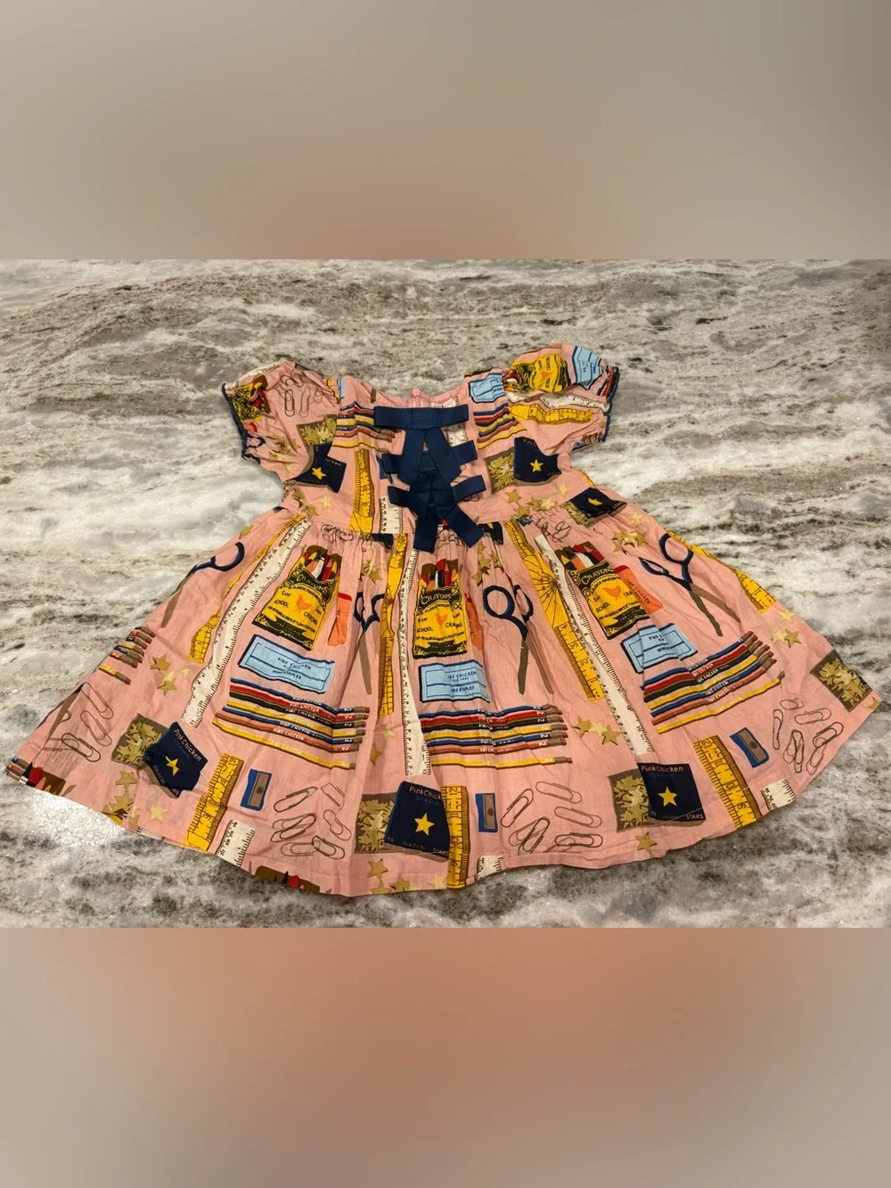Pink Chicken Girls' Hermione Dress in School Supplies